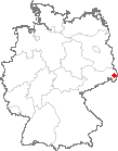 Karte Weißenberg, Sachsen